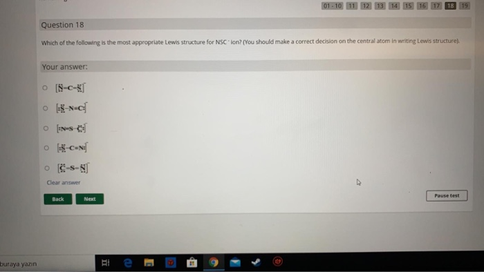 Solved 01-10 12 14 15 16 17 18 19 Question 18 Which of the | Chegg.com