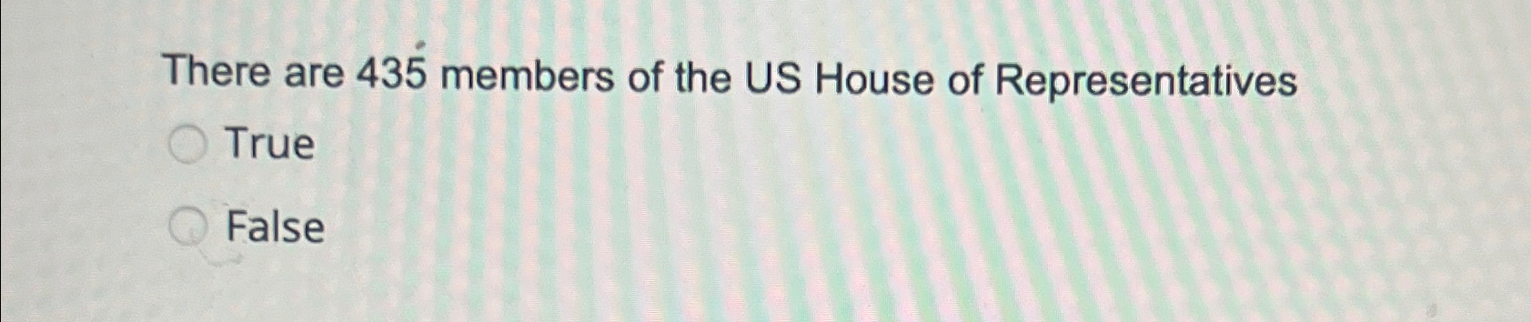 there are 435 members of the us house of representatives