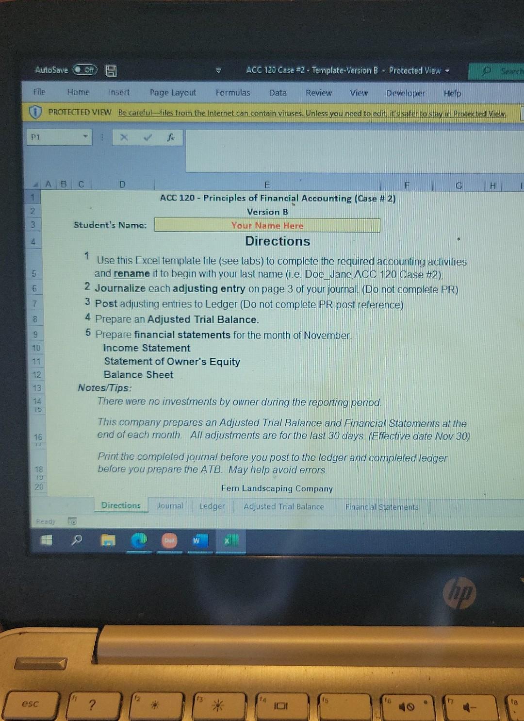 Home Insert Page Layout Formulas Data Review View | Chegg.com