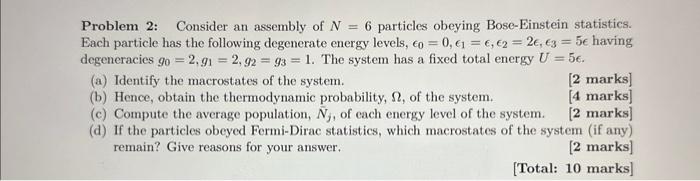 Solved this is for statistical mechanics help and guidance | Chegg.com