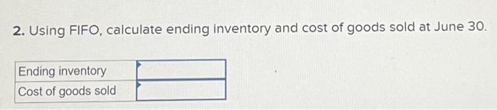 Solved Problem 6-1B Multiple Steps Calculate Ending | Chegg.com