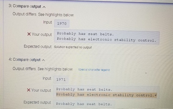 Solved Jump to level 1 Write multiple if statements If | Chegg.com