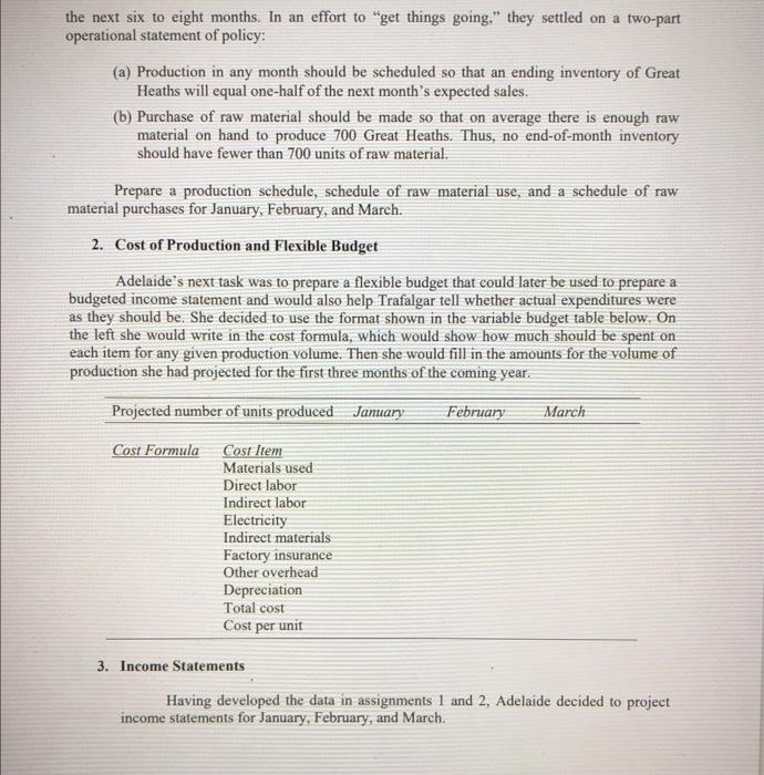 Solved BLACKHEATH MANUFACTURING COMPANYREVISITED Part 1 Mr.