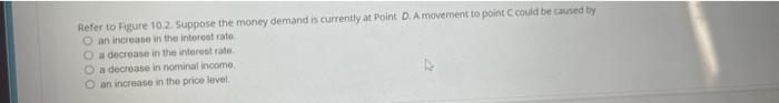 Solved QUESTION 10 Refer to the information provided in | Chegg.com
