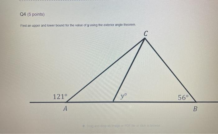 Solved Q4 (5 points) Find an upper and lower bound for the | Chegg.com