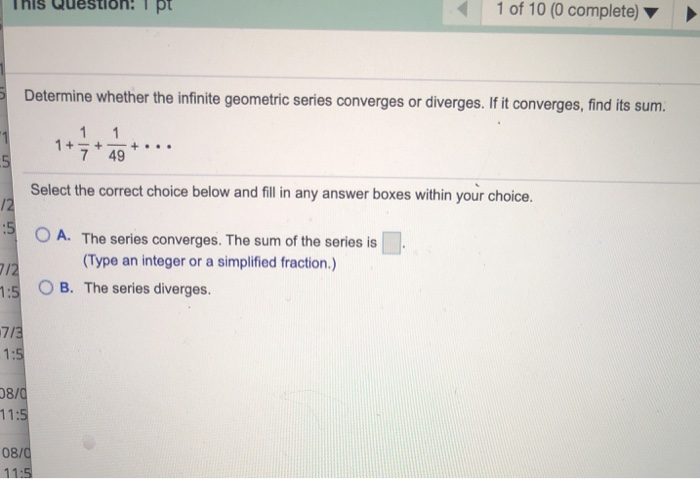 Solved Find the first term and the common difference of the | Chegg.com