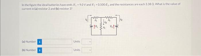 Solved In The Figure The Ideal Batteries Have Emfs \\( | Chegg.com