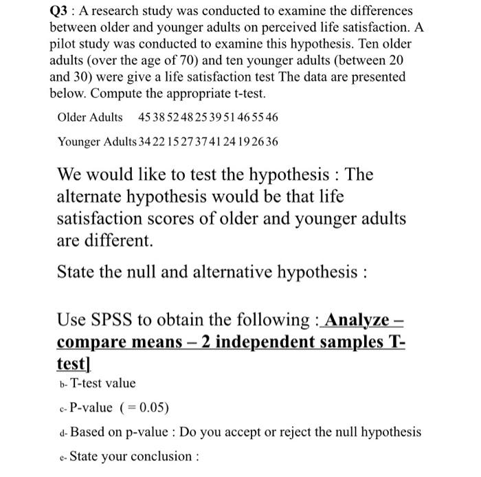 Solved Q1 : The following data represents the age of 15 | Chegg.com