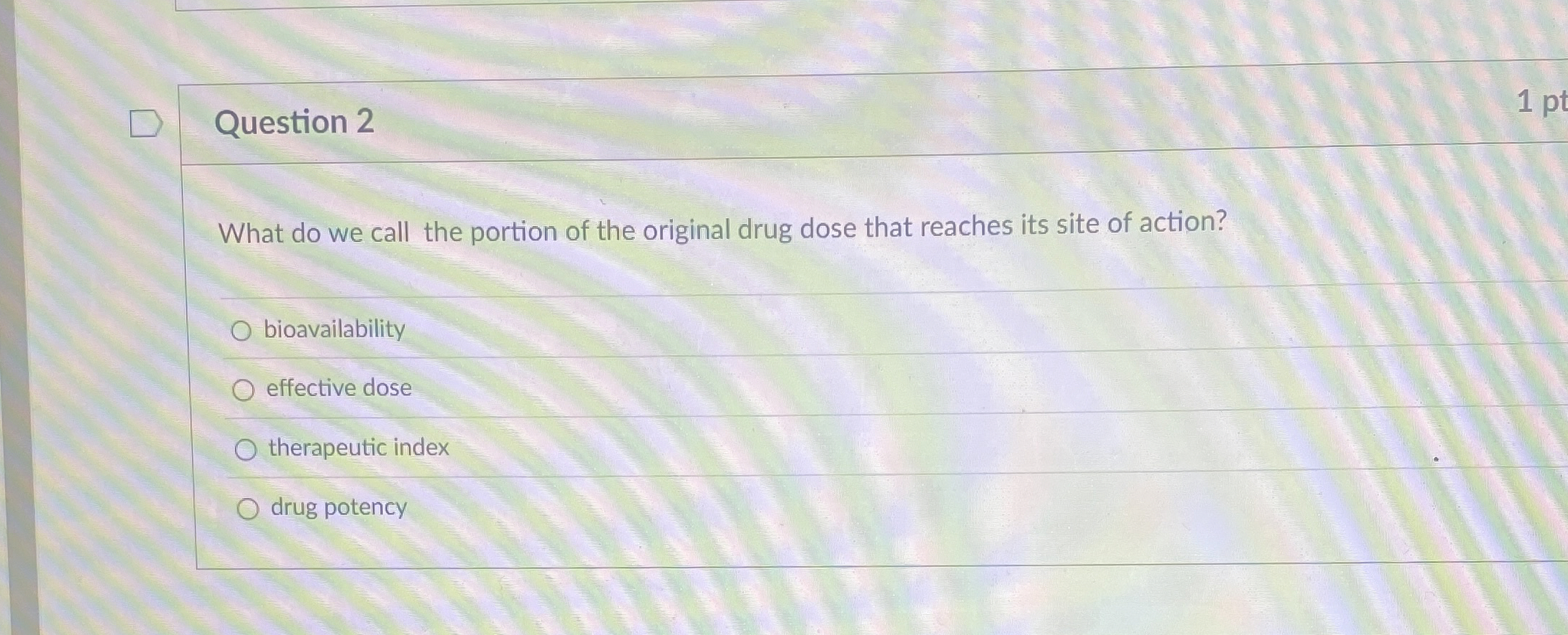 Solved Question 2What do we call the portion of the original | Chegg.com