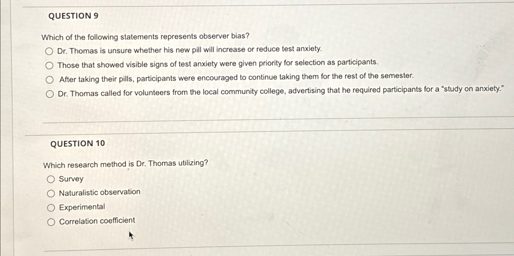 Solved Question 9which Of The Following Statements 