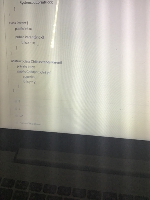 Solved 4 → XCO Question 26 D public class Main public static | Chegg.com