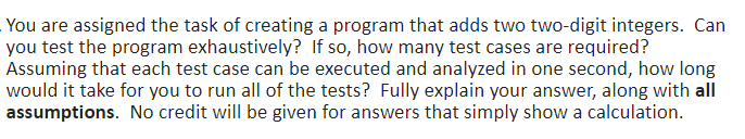 Solved You are assigned the task of creating a program that | Chegg.com