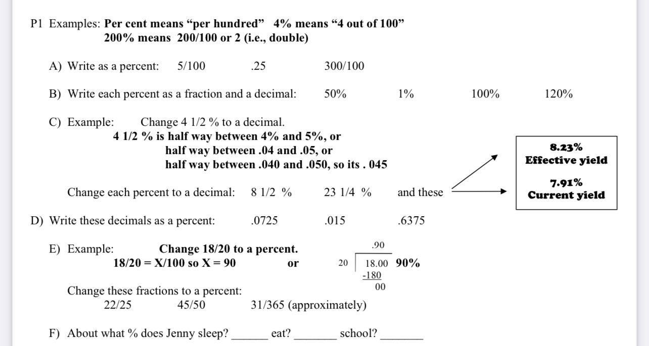 PERCENT MEANS PER 100 TRUE OR FALSE visual data 3