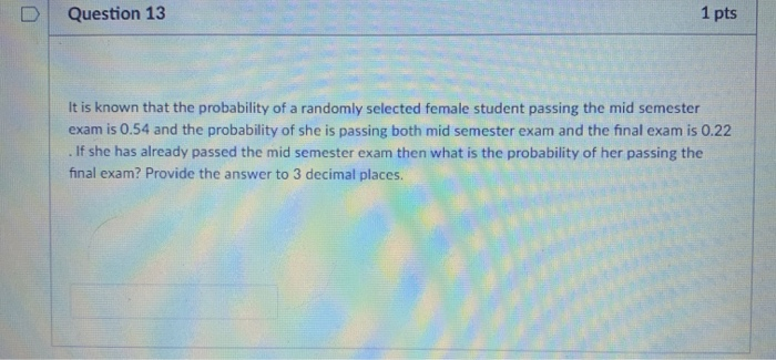 Solved Question 8 1 pts Which of the following are one of | Chegg.com