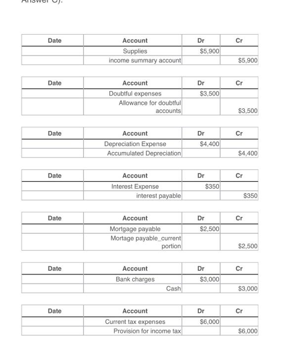 Solved Prepare and post transaction, adjusting, and closing | Chegg.com