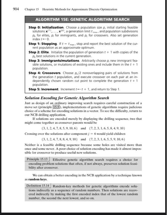 904 Chapter 15 Heuristic Methods for Approximate | Chegg.com