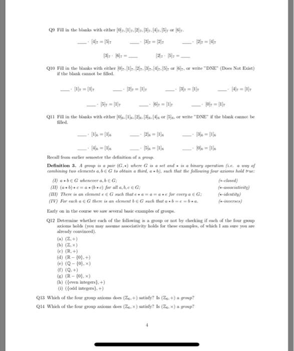 Solved Qi Show That If A A Mod N And B V Mod N Chegg Com