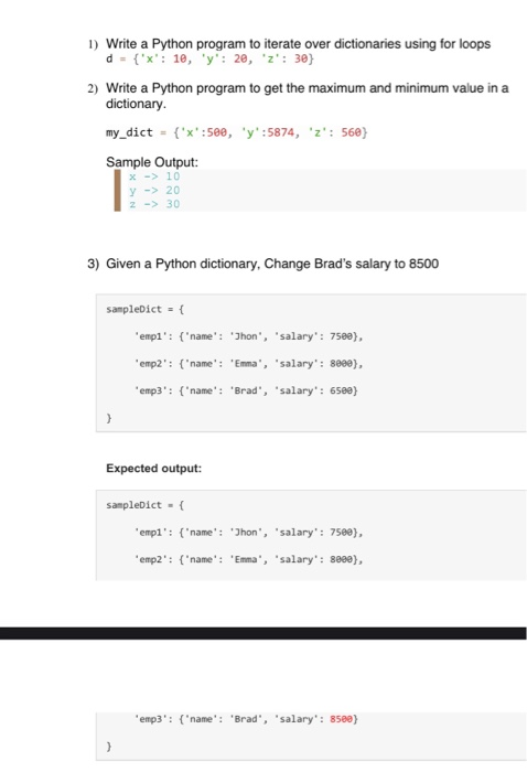 Solved 4 Delete Set Of Keys From Python Dictionary Given Chegg Com   Image 