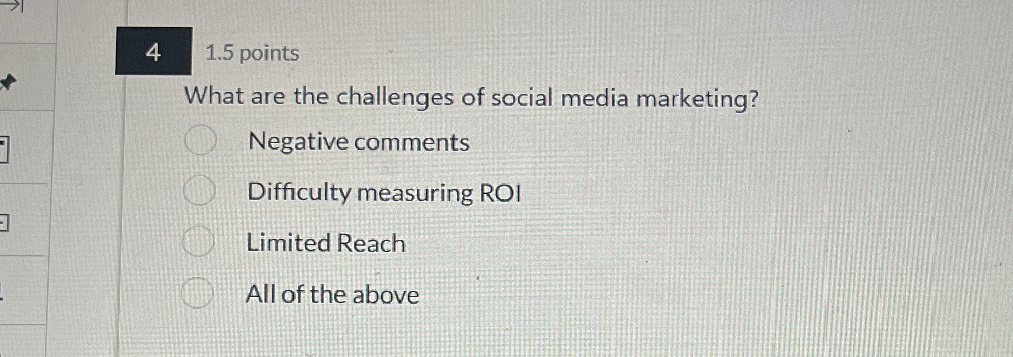 Solved 4,1.5 ﻿pointsWhat are the challenges of social media | Chegg.com