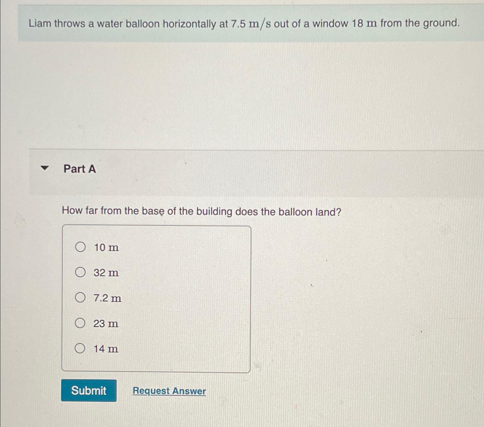 A MAN STANDS ON A CRANE AND THROWS A WATER BALLOON DOWN AT visual data 7