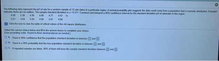 Solved Find the critical values x?-a/2 and a/2 for a 99% | Chegg.com