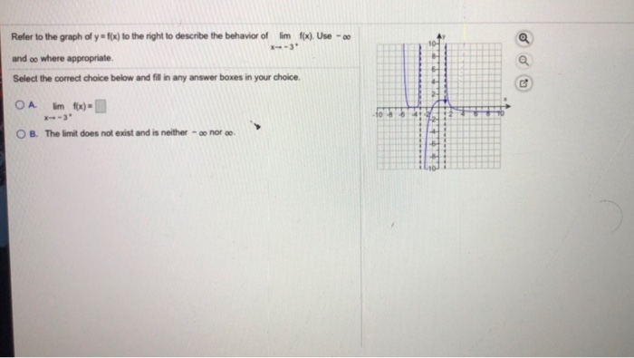Solved Refer to the graph of y=f(x) to the right to describe | Chegg.com