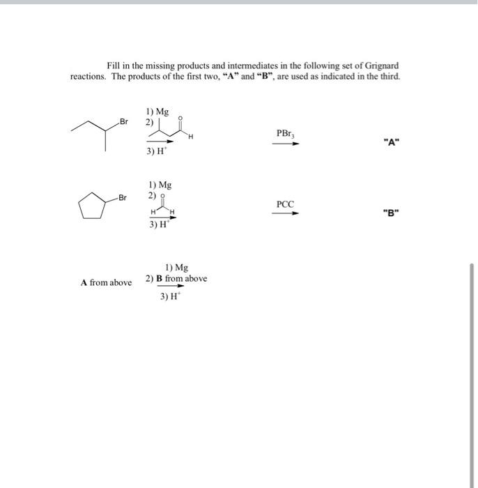 Solved For each of the following, draw one structural | Chegg.com