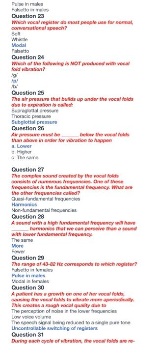I NEED TO KNOW IF ALL MY ANSWERS ARE CORRECT PLEASE | Chegg.com