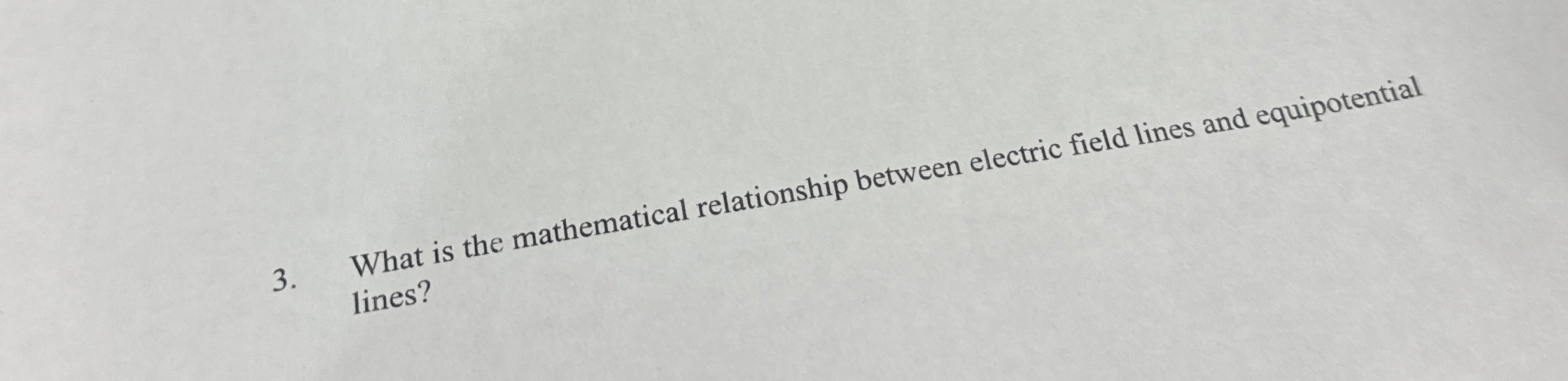 Solved What is the mathematical relationship between