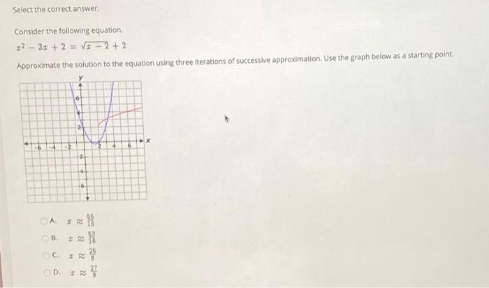 Solved Select the correct answer. Consider the following | Chegg.com
