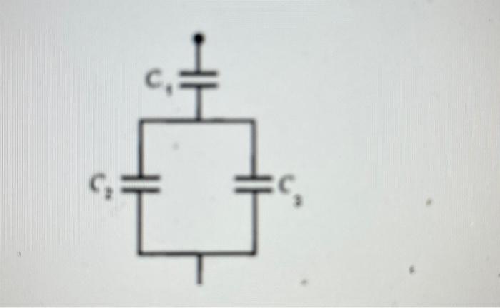 Solved Three capacitors, C1=40μF and C2=220μF and C3=80μF | Chegg.com