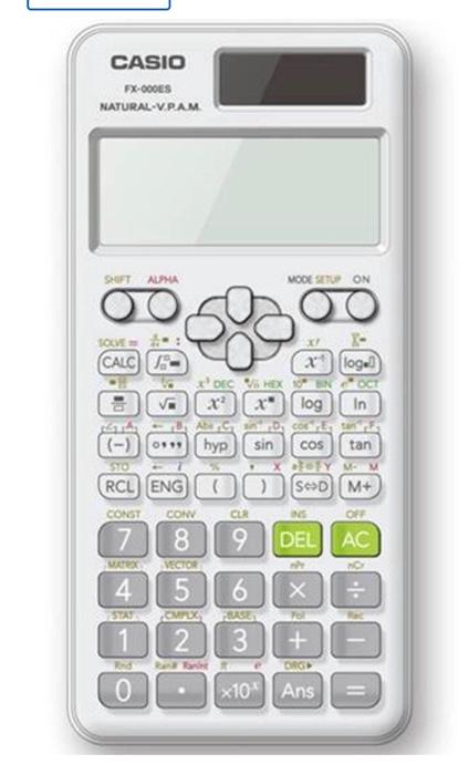 Casio calculator mode discount setup