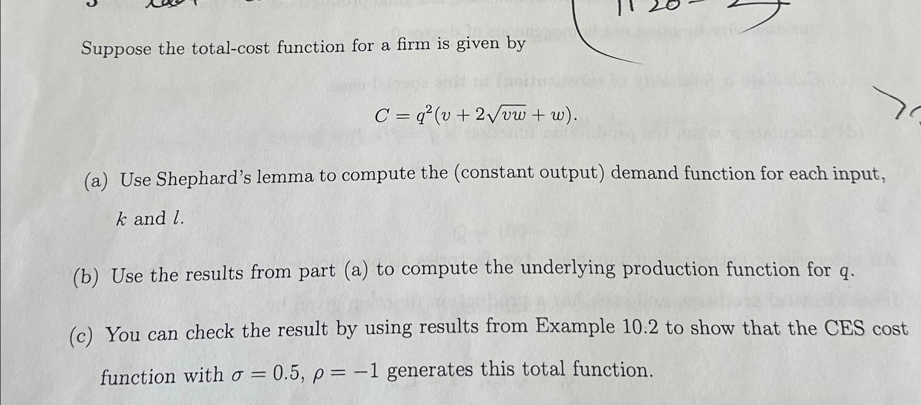 solved-suppose-the-total-cost-function-for-a-firm-is-given-chegg