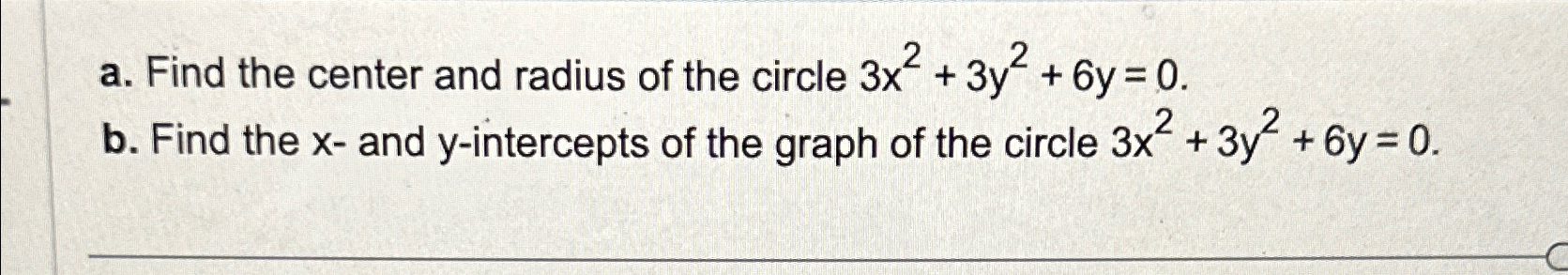 x 3 2 y 6 2 16 what is the radius