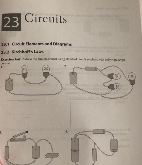 Solved 23 Circuits 23.1 Circuit Elements And Diagrams 23.2 | Chegg.com