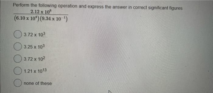 Solved Perform the following operation and express the | Chegg.com