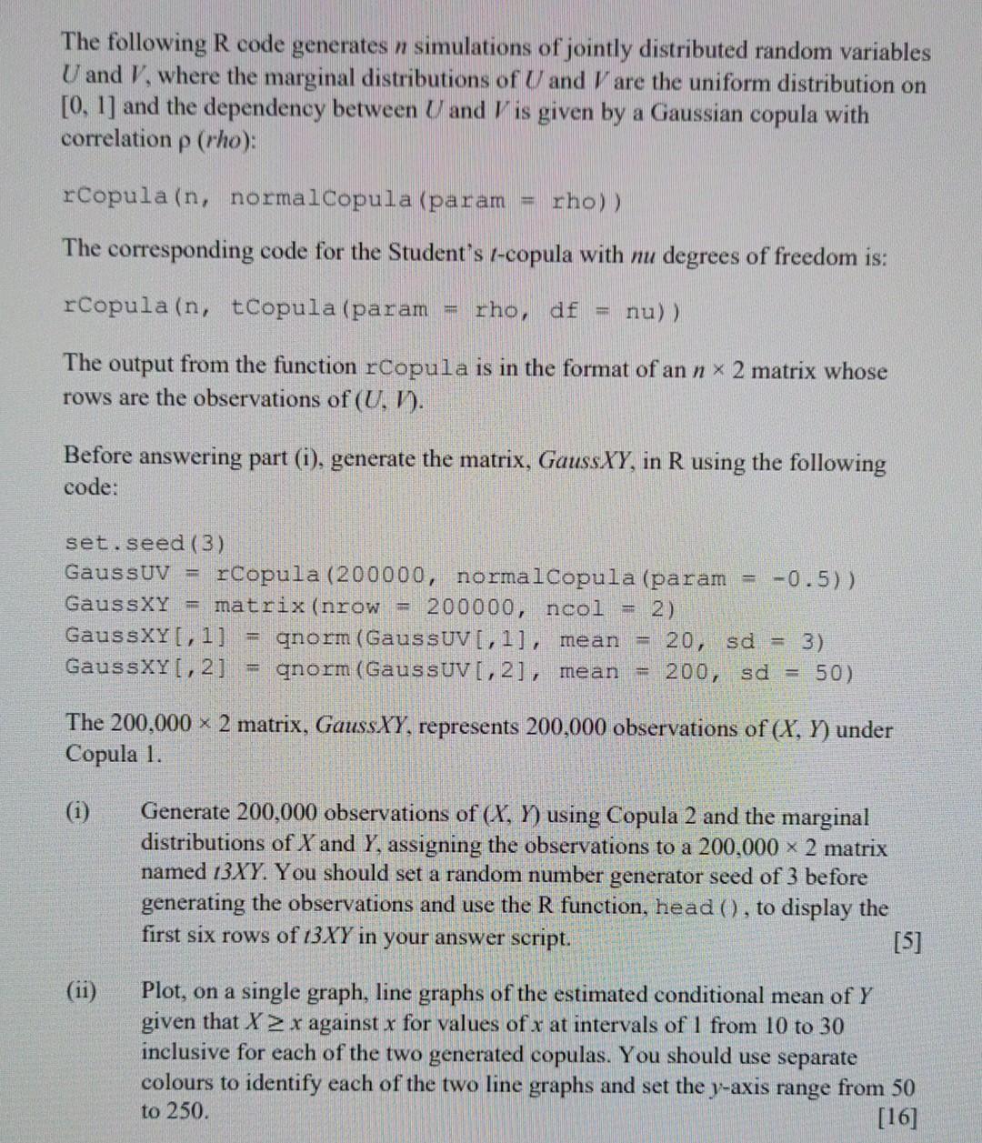 Solved Before answering this question, the R package for | Chegg.com