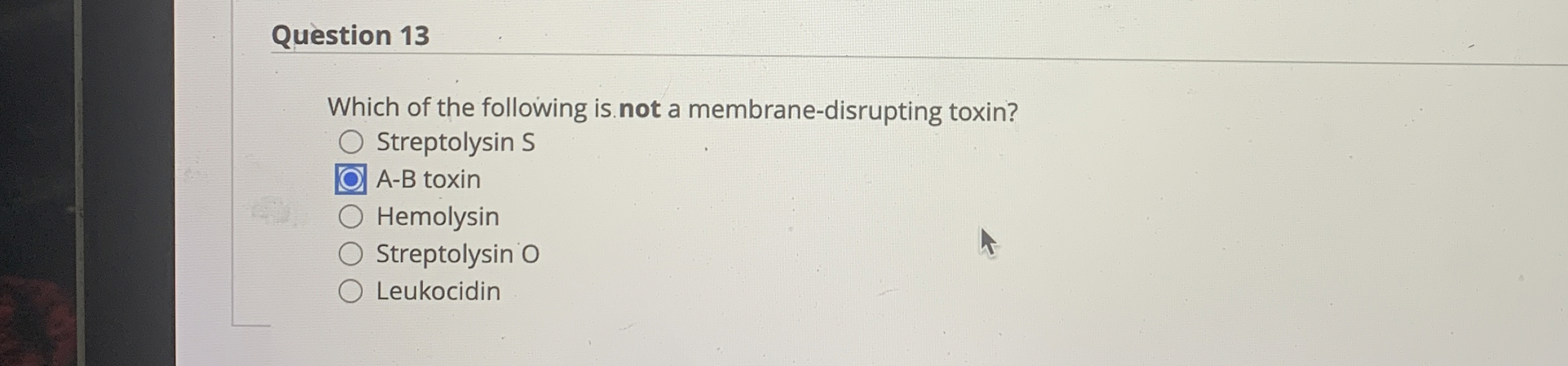 Solved Question 13Which of the following is not a | Chegg.com