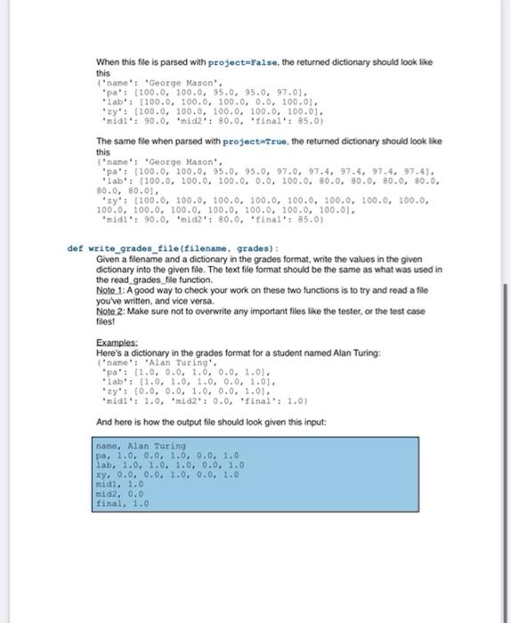 Solved General Restrictions Any function which violates any | Chegg.com