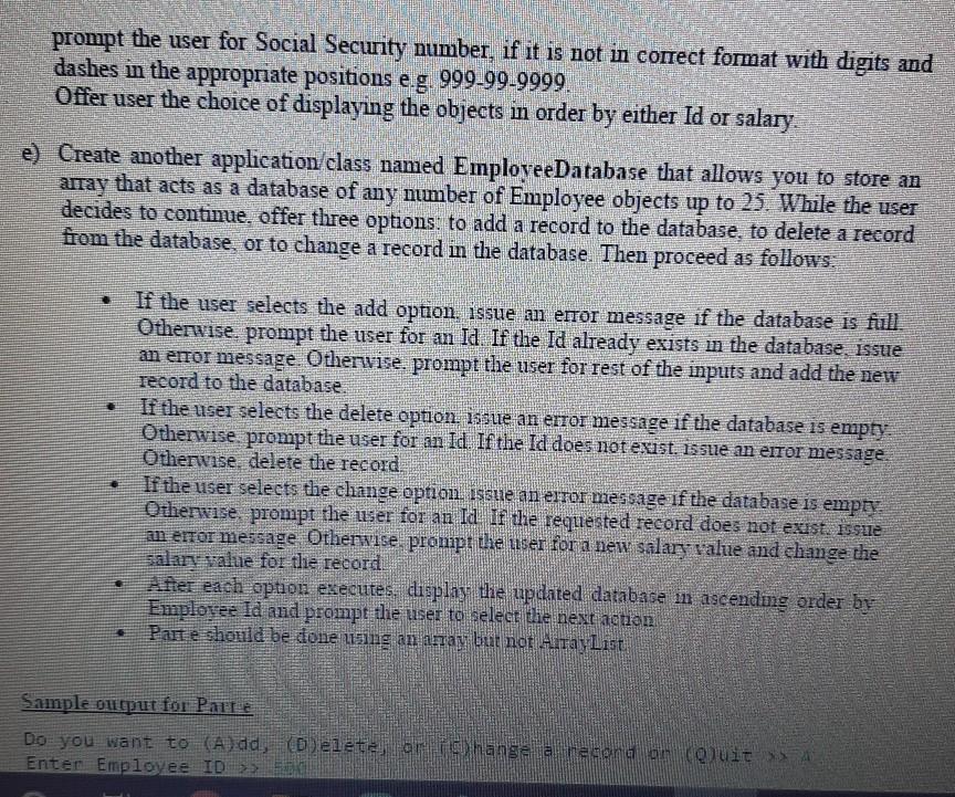 Solved a) Create an enumeration named Departments that | Chegg.com