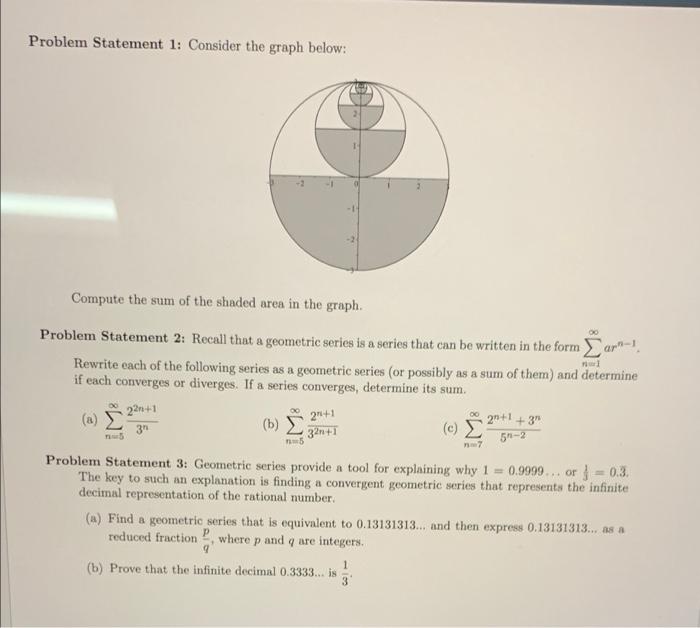 Solved Problem Statement 1: Consider the graph below: | Chegg.com