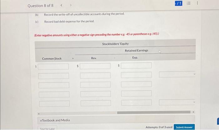 Solved Enter The Beginning Balances For Accounts Receivable | Chegg.com