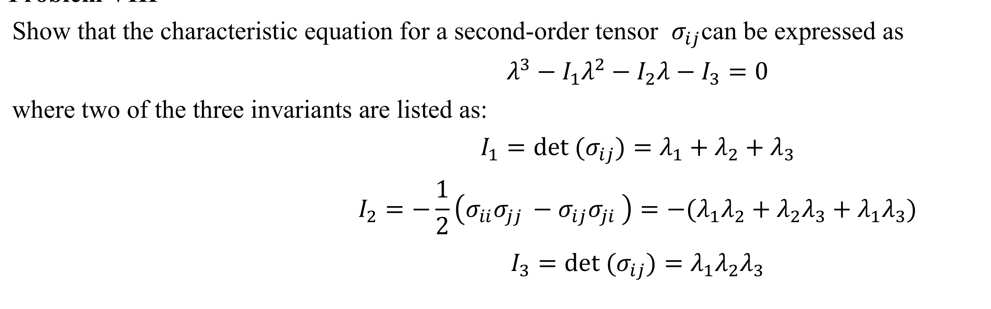 Solved Show that the characteristic equation for a | Chegg.com
