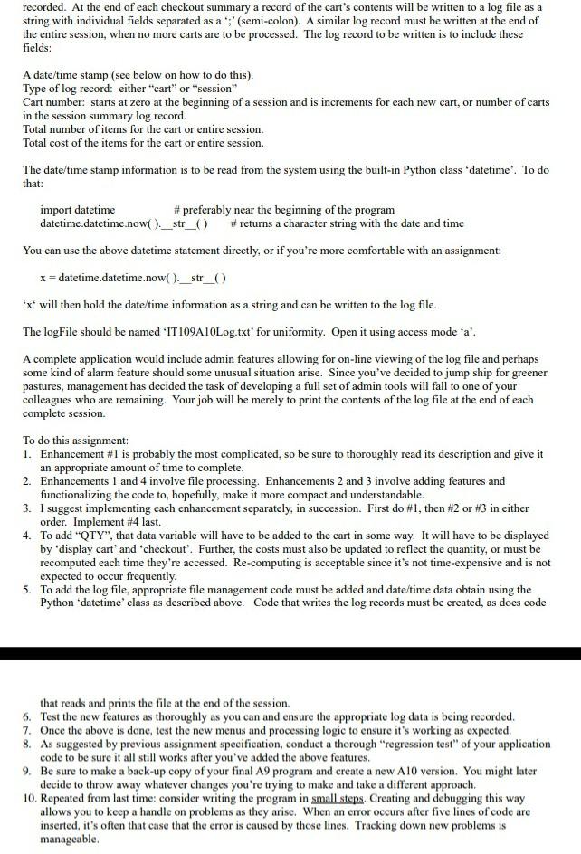 Solved This assignment is part 3 of a 4-part course project | Chegg.com
