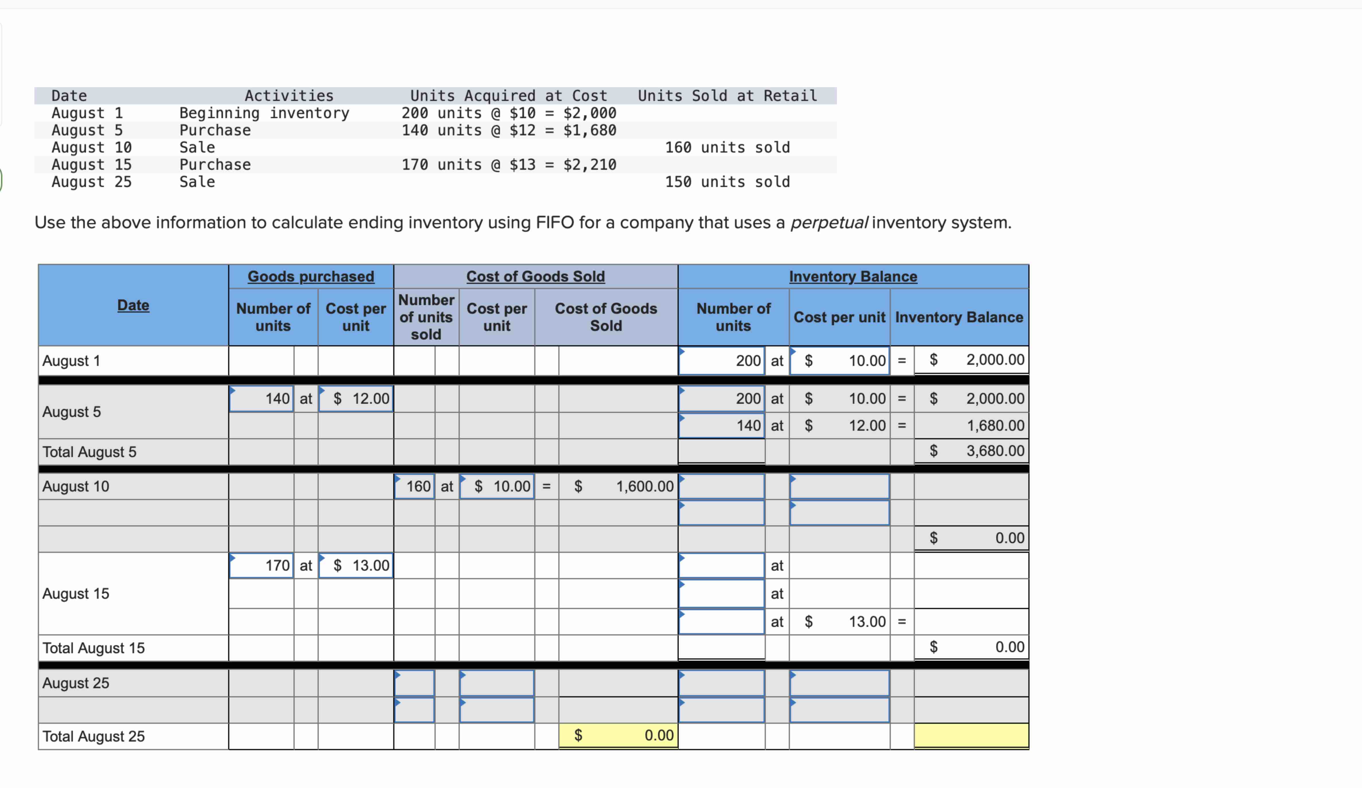 Solved Begin Tabular Cccc Hline Date And Activities And 3998