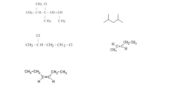 Solved 1. What is the IUPAC name for the following | Chegg.com