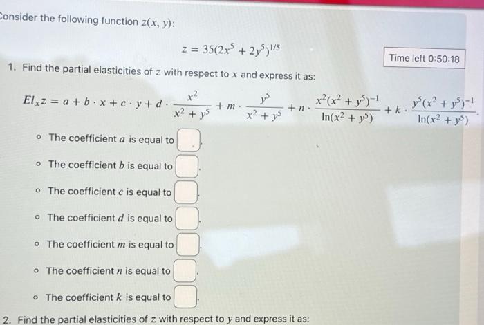 Solved Onsider The Following Function Zxy 6875