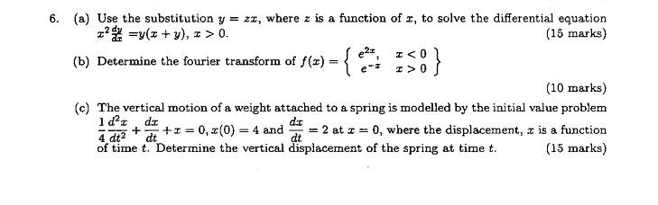 Solved A (b) Determine The Fourier Transform Of F(2)= { | Chegg.com