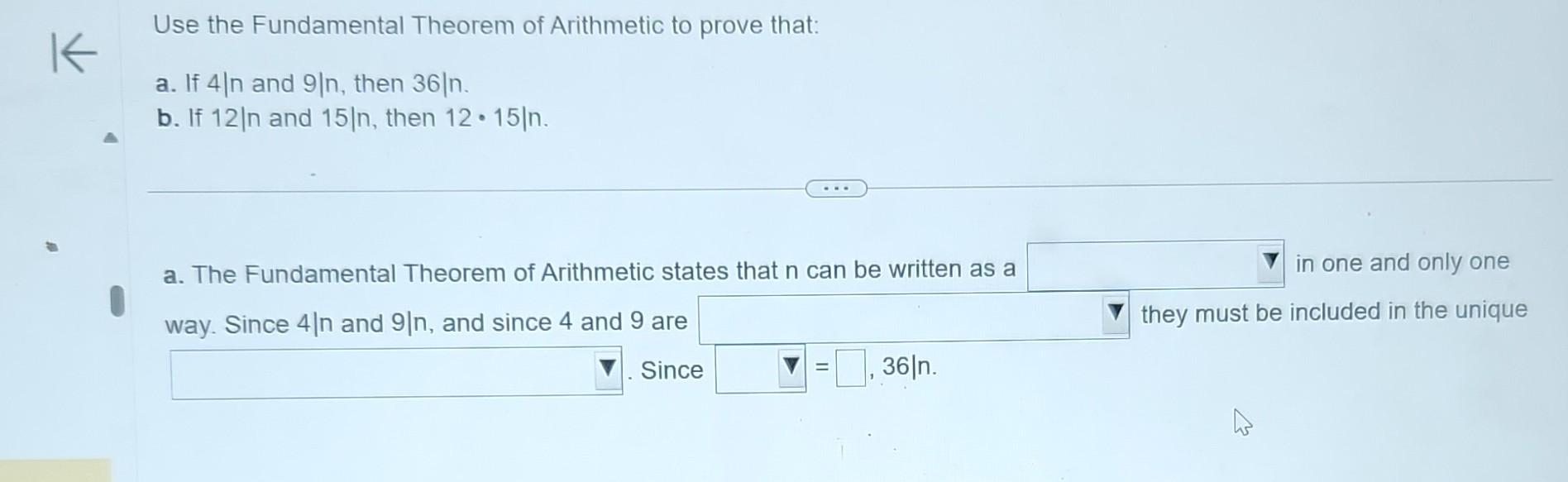 Solved Use the Fundamental Theorem of Arithmetic to prove | Chegg.com