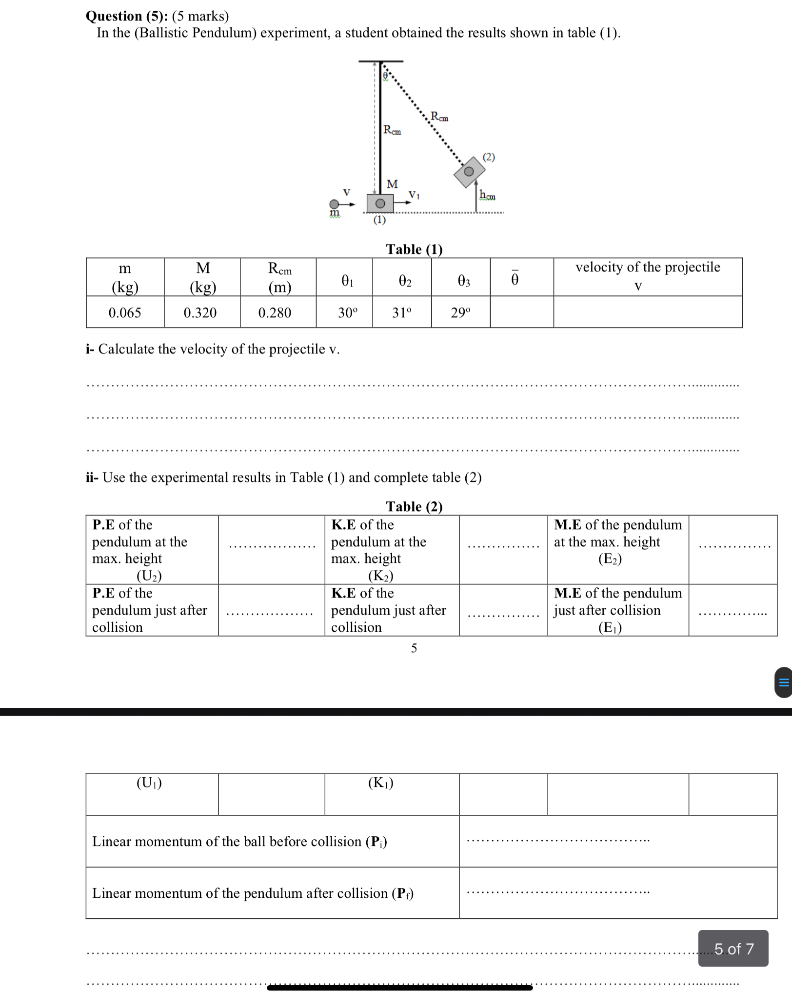 Please dont use h = ﻿r(1-cos) ﻿we didnt take it , | Chegg.com